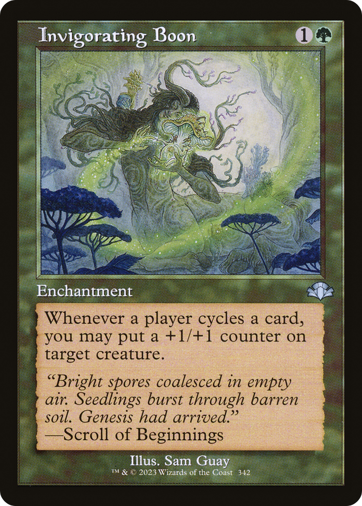 Invigorating Boon (Retro) [Dominaria Remastered] Magic: The Gathering
