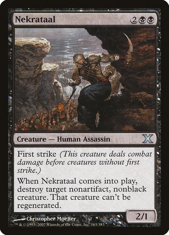 Nekrataal [Tenth Edition] Magic: The Gathering