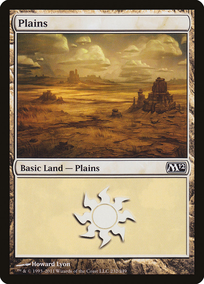 Plains (232) [Magic 2012] Magic: The Gathering