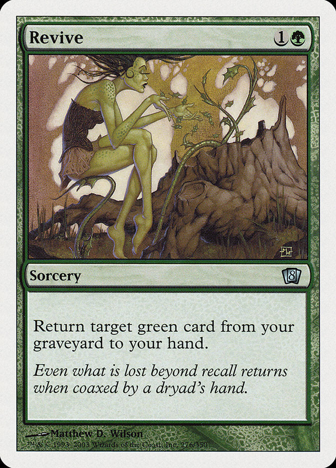 Revive [Eighth Edition] Magic: The Gathering
