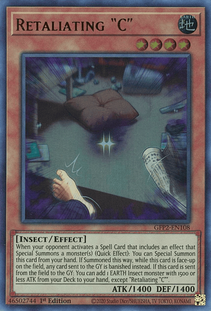 Retaliating C [GFP2-EN108] Ultra Rare - Yugioh Cards For Your TCG Needs!