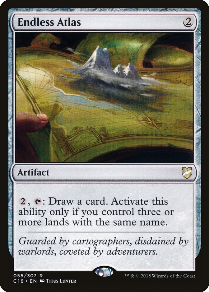 Endless Atlas [Commander 2018] Magic: The Gathering