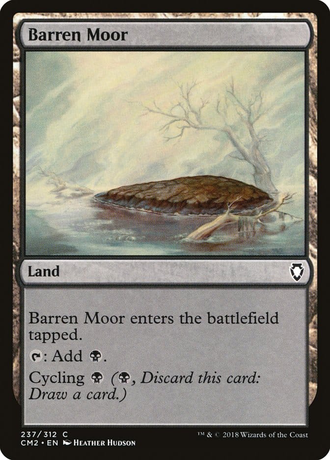 Barren Moor [Commander Anthology Volume II] Magic: The Gathering