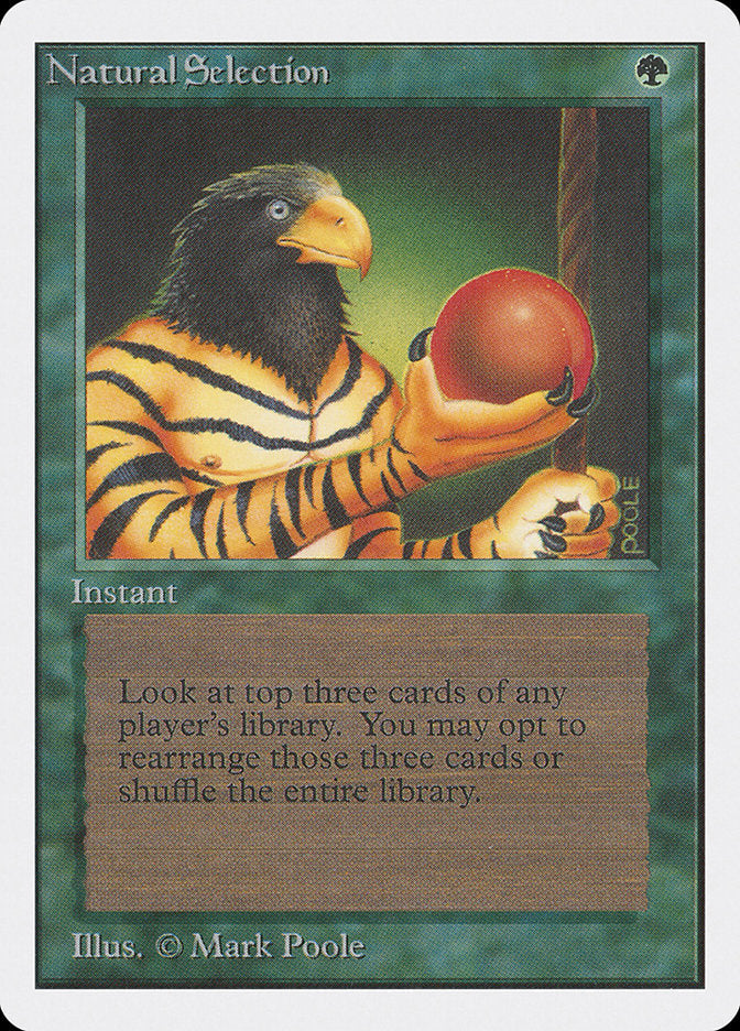 Natural Selection [Unlimited Edition] Magic: The Gathering
