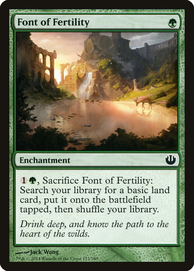 Font of Fertility [Journey into Nyx] Magic: The Gathering