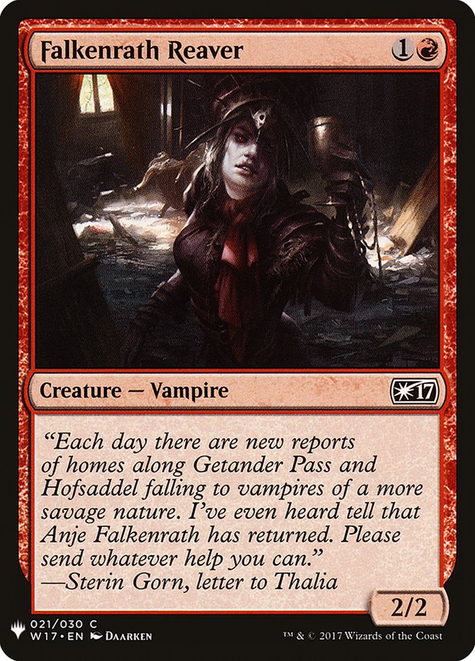 Falkenrath Reaver [Mystery Booster] Magic: The Gathering