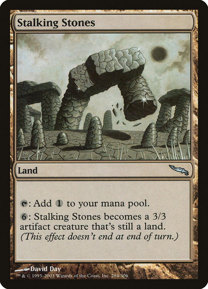 Stalking Stones [Mirrodin] Magic: The Gathering