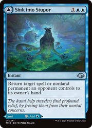 Sink into Stupor // Soporific Springs [Modern Horizons 3] Magic: The Gathering