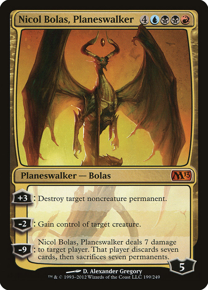 Nicol Bolas, Planeswalker [Magic 2013] Magic: The Gathering
