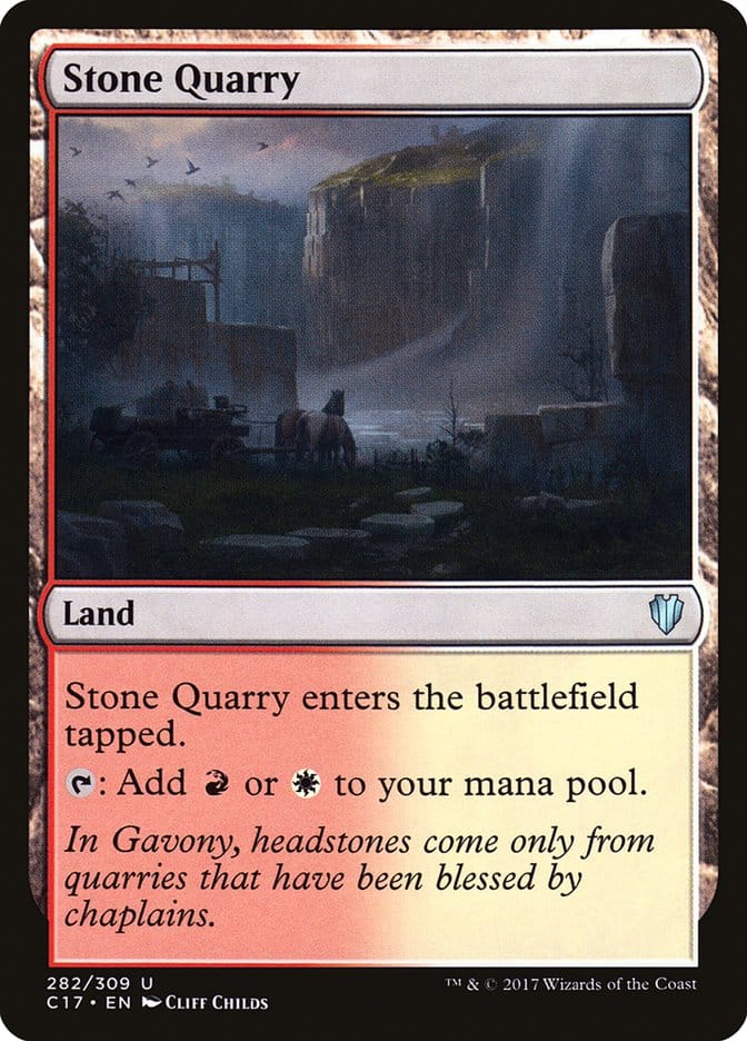 Stone Quarry [Commander 2017] Magic: The Gathering