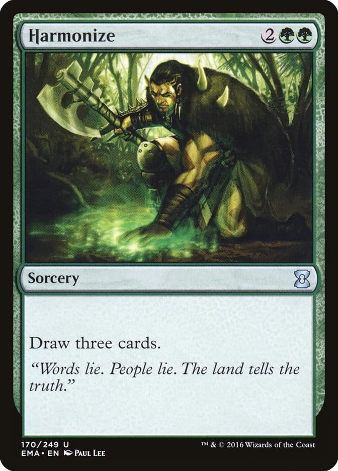 Harmonize [Eternal Masters] Magic: The Gathering