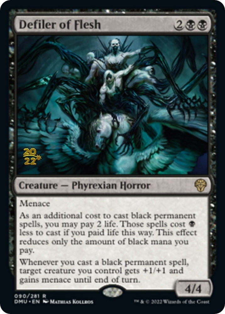 Defiler of Flesh [Dominaria United Prerelease Promos] Magic: The Gathering