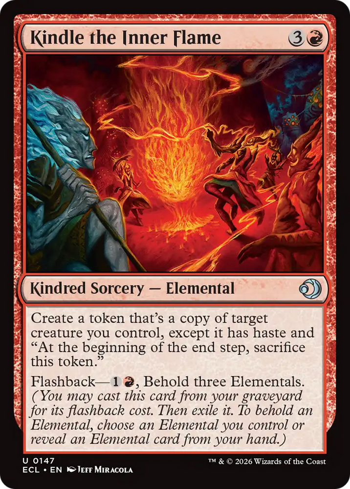 Kindle the Inner Flame [Lorwyn Eclipsed] Magic: The Gathering