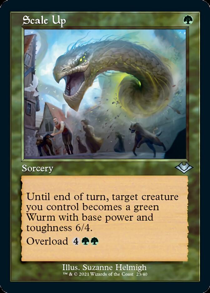 Scale Up (Retro Foil Etched) [Modern Horizons] Magic: The Gathering