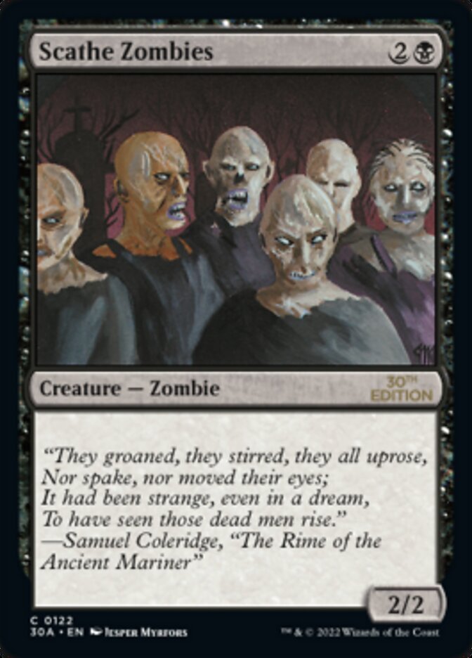 Scathe Zombies [30th Anniversary Edition] Magic: The Gathering