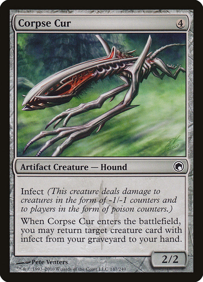 Corpse Cur [Scars of Mirrodin] Magic: The Gathering