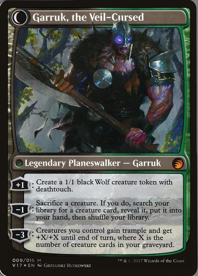 Garruk Relentless // Garruk, the Veil-Cursed [From the Vault: Transform] Magic: The Gathering