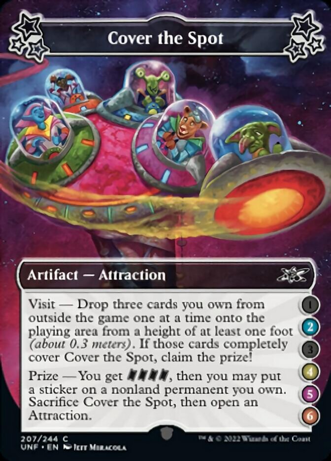 Cover the Spot (2-4-5-6) [Unfinity] Magic: The Gathering