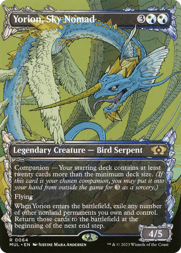 Yorion, Sky Nomad [Multiverse Legends] Magic: The Gathering
