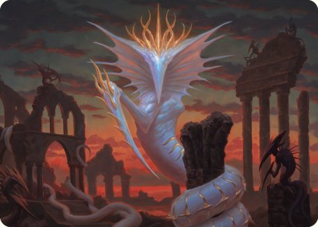 Sliver Gravemother Art Card [Commander Masters Art Series] Magic: The Gathering