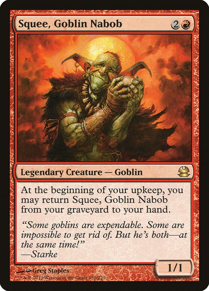 Squee, Goblin Nabob [Modern Masters] Magic: The Gathering