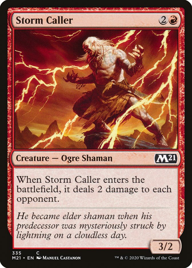 Storm Caller [Core Set 2021] Magic: The Gathering