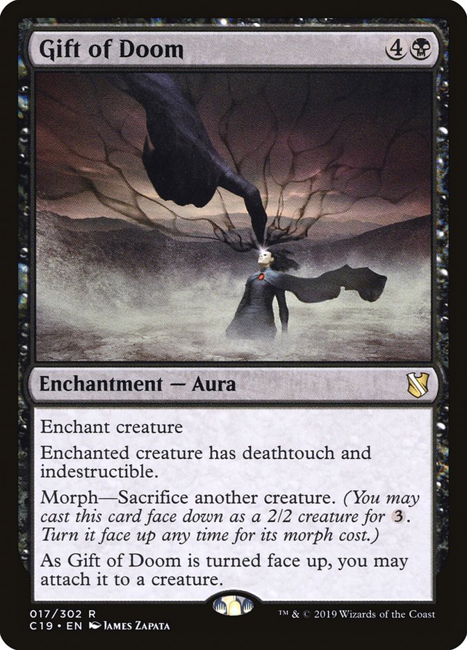 Gift of Doom [Commander 2019] Magic: The Gathering