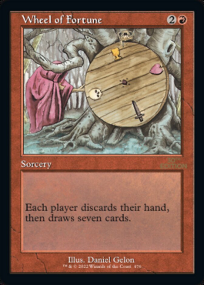 Wheel of Fortune (Retro) [30th Anniversary Edition] Magic: The Gathering