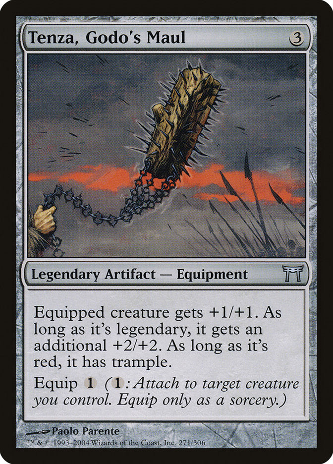 Tenza, Godo's Maul [Champions of Kamigawa] Magic: The Gathering