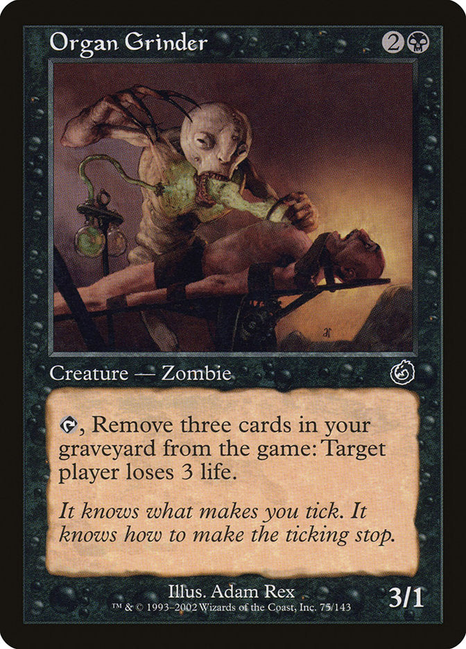 Organ Grinder [Torment] Magic: The Gathering