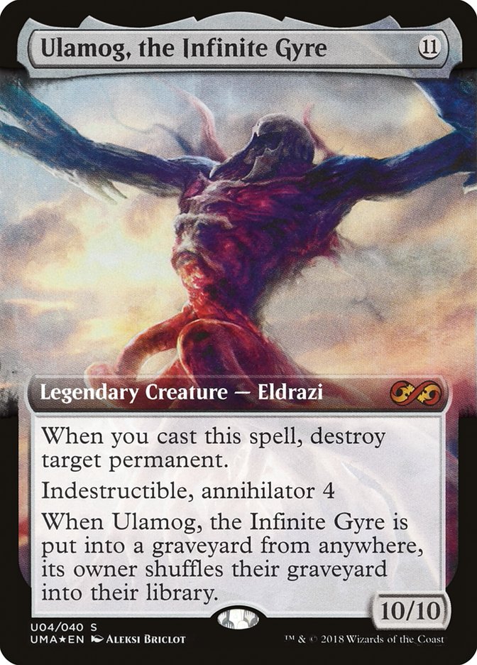 Ulamog, the Infinite Gyre (Topper) [Ultimate Masters Box Topper] Magic: The Gathering