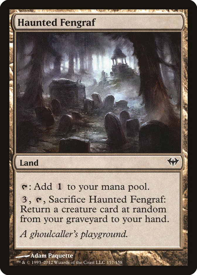Haunted Fengraf [Dark Ascension] Magic: The Gathering
