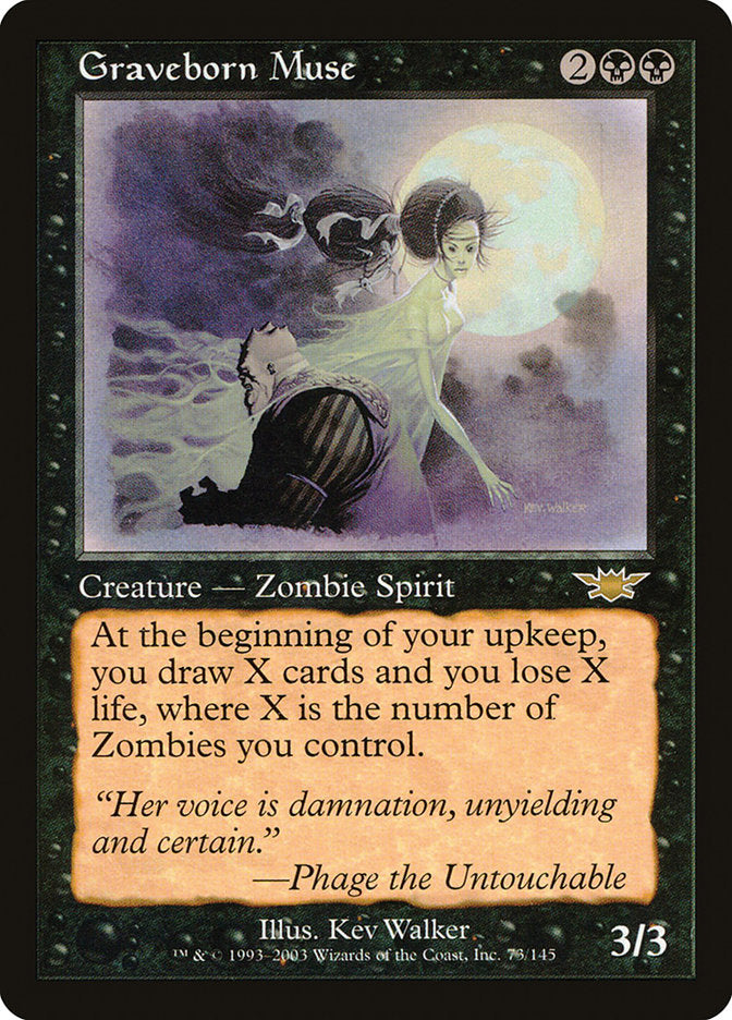 Graveborn Muse [Legions] Magic: The Gathering