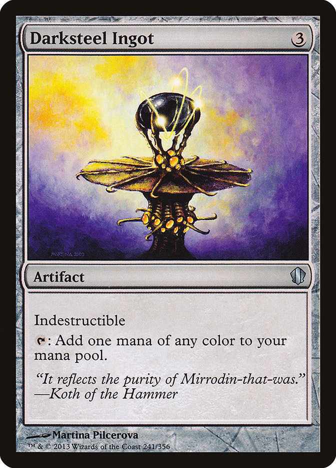 Darksteel Ingot [Commander 2013] Magic: The Gathering