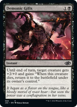 Demonic Gifts [Jumpstart 2022] Magic: The Gathering