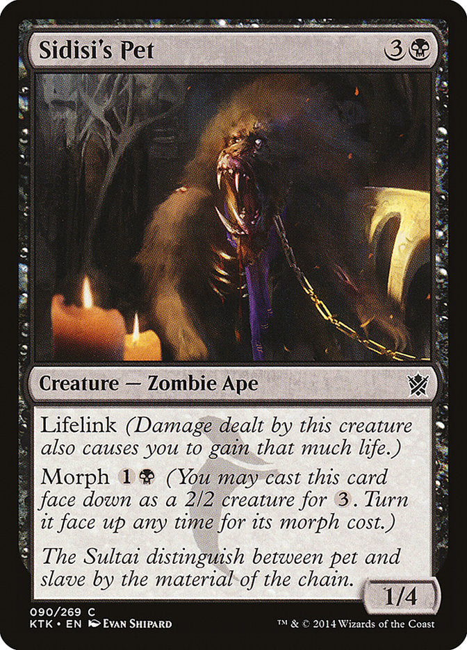 Sidisi's Pet [Khans of Tarkir] Magic: The Gathering