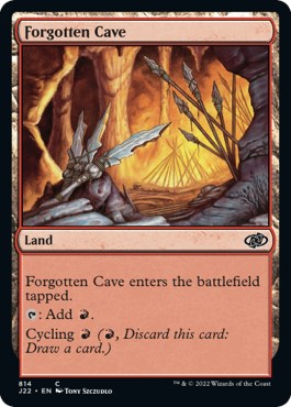 Forgotten Cave [Jumpstart 2022] Magic: The Gathering