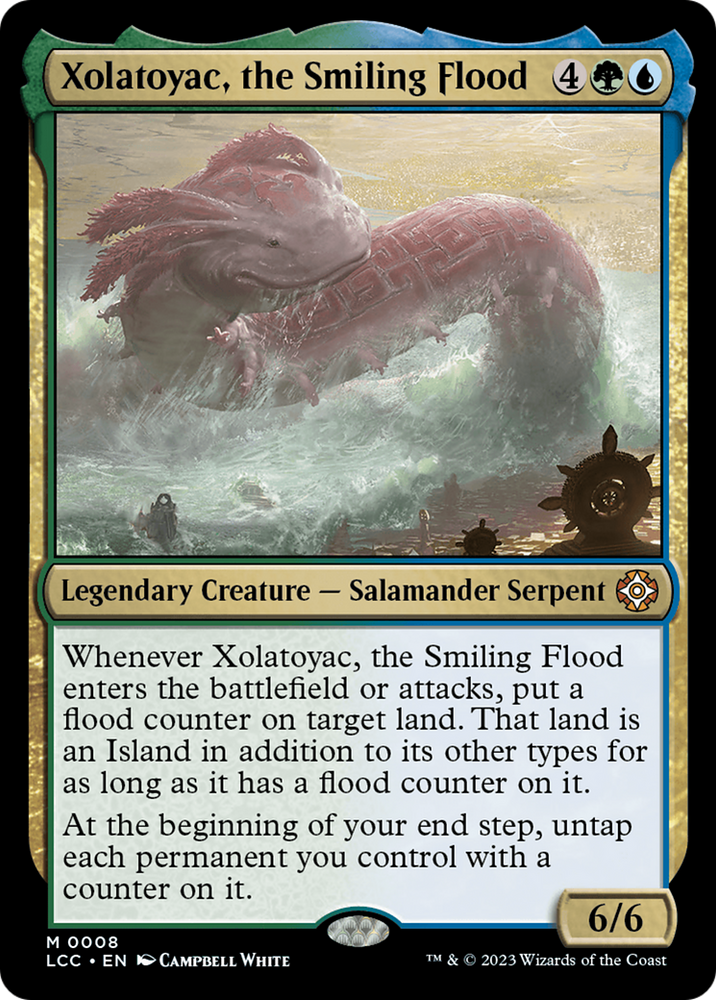 Xolatoyac, the Smiling Flood [The Lost Caverns of Ixalan Commander] Magic: The Gathering