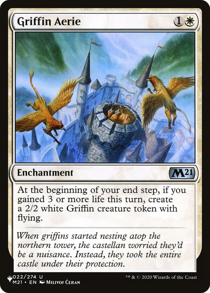 Griffin Aerie [Secret Lair: Angels] Magic: The Gathering