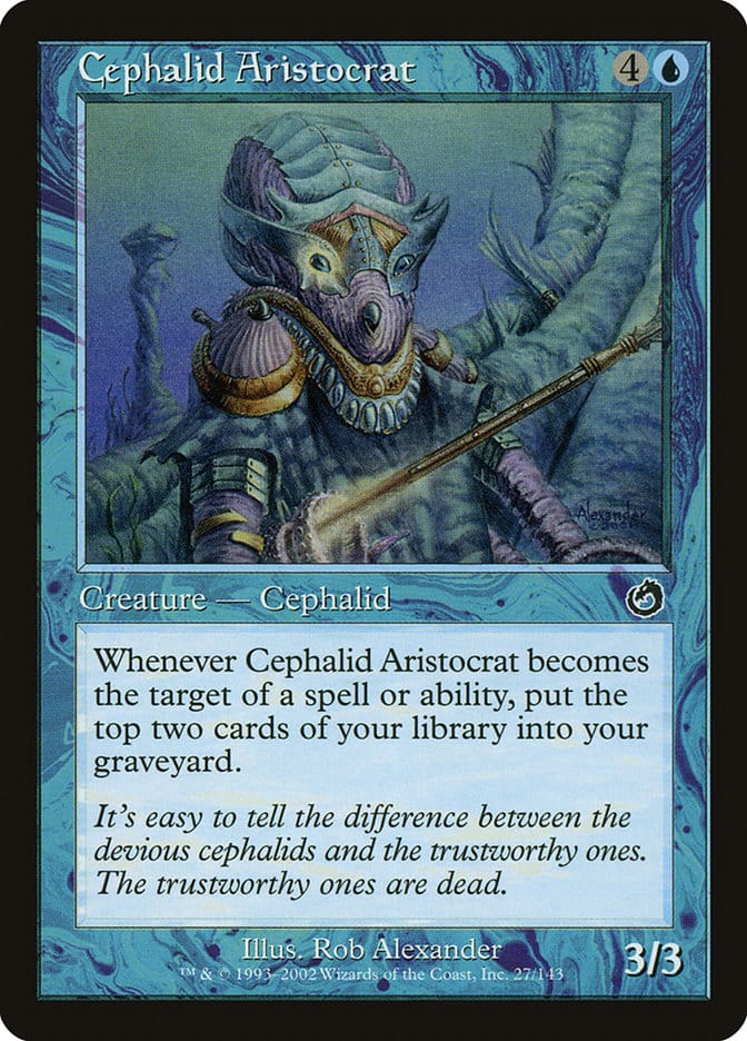 Cephalid Aristocrat [Torment] Magic: The Gathering