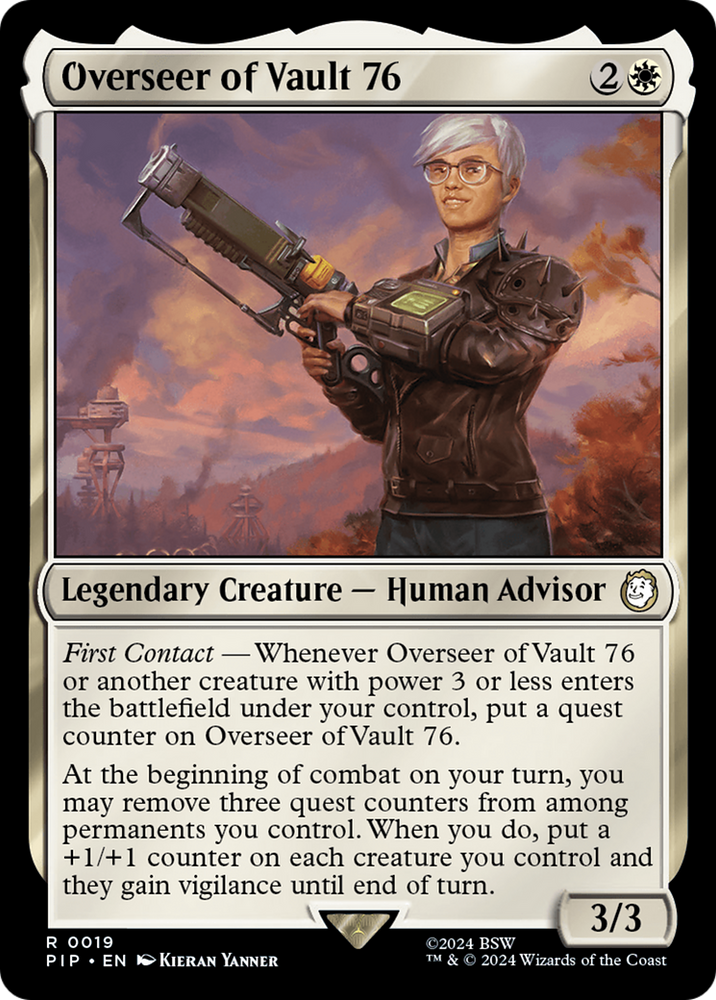 Overseer of Vault 76 [Fallout] Magic: The Gathering