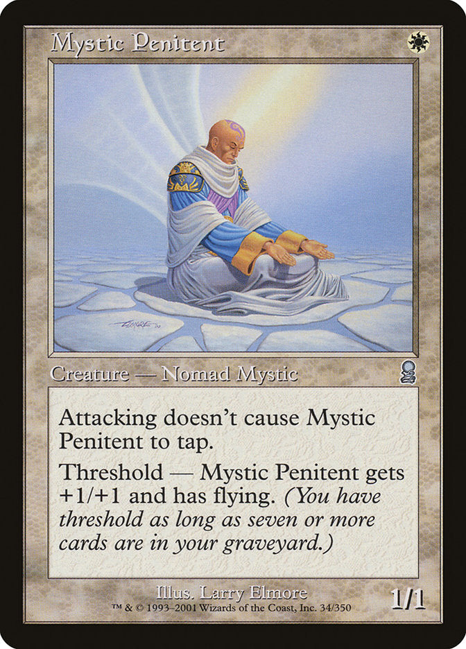Mystic Penitent [Odyssey] Magic: The Gathering