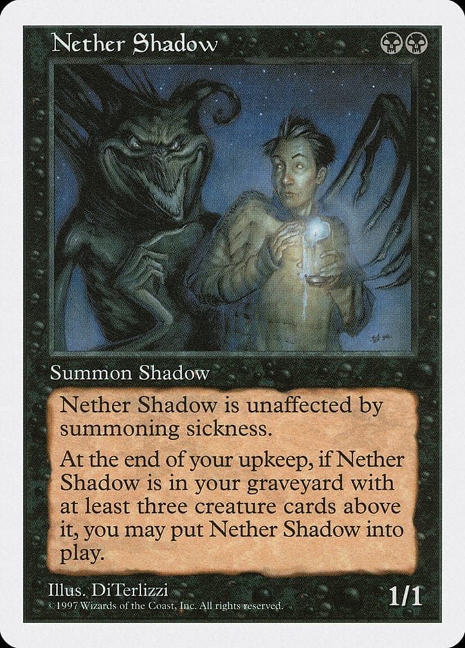 Nether Shadow [Fifth Edition] Magic: The Gathering