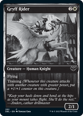 Gryff Rider [Innistrad: Double Feature] Magic: The Gathering