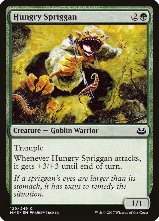 Hungry Spriggan [Modern Masters 2017] Magic: The Gathering
