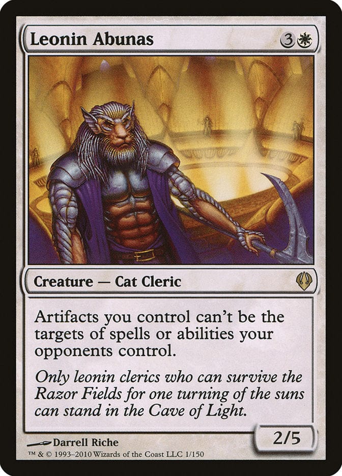 Leonin Abunas [Archenemy] Magic: The Gathering