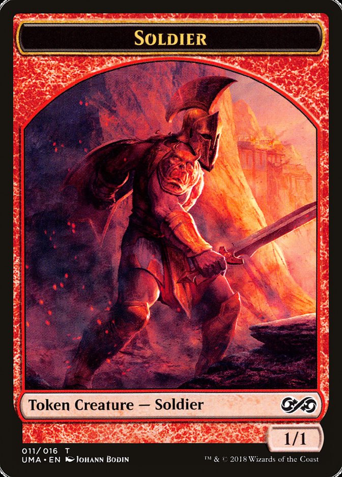 Soldier Token [Ultimate Masters Tokens] Magic: The Gathering