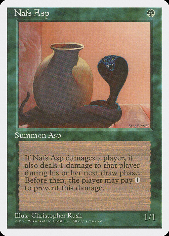 Nafs Asp [Fourth Edition] Magic: The Gathering