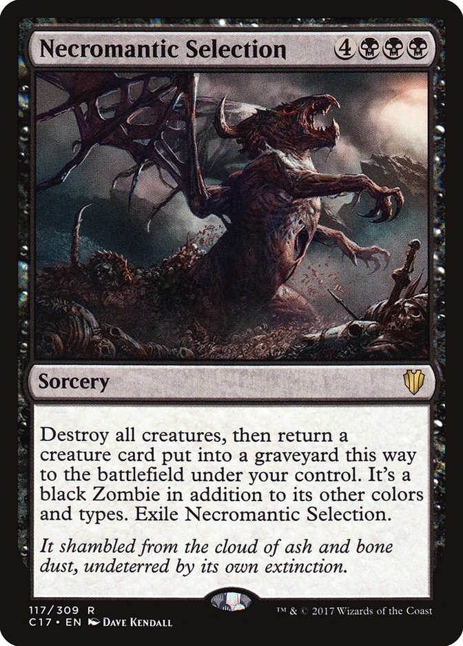 Necromantic Selection [Commander 2017] Magic: The Gathering