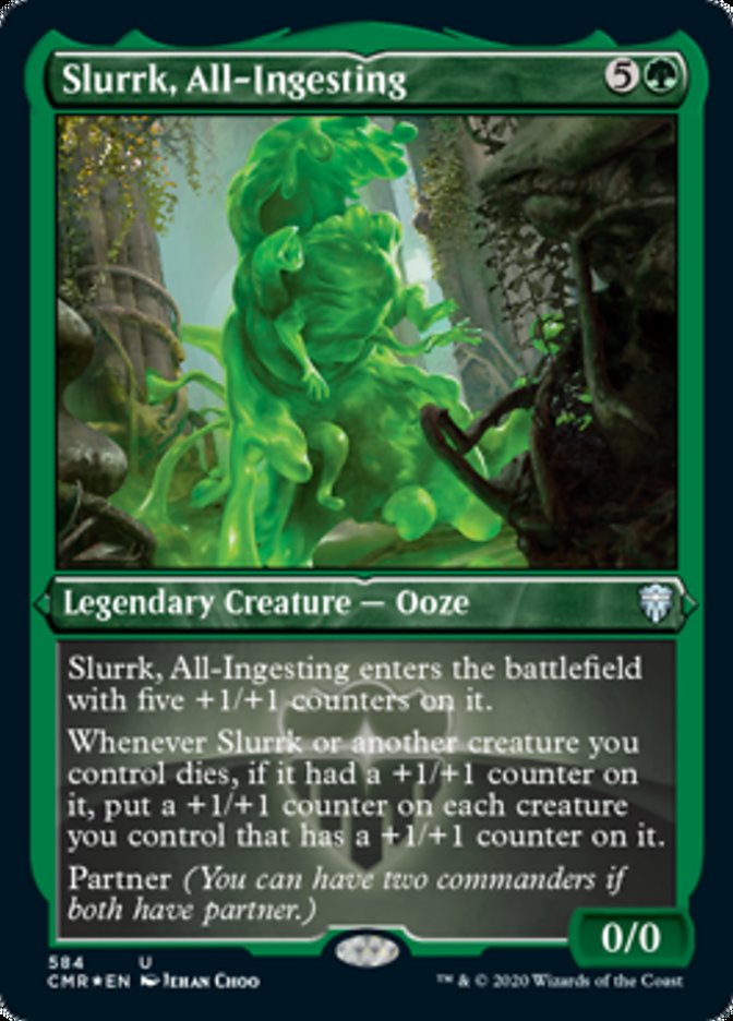 Slurrk, All-Ingesting (Etched) [Commander Legends] Magic: The Gathering